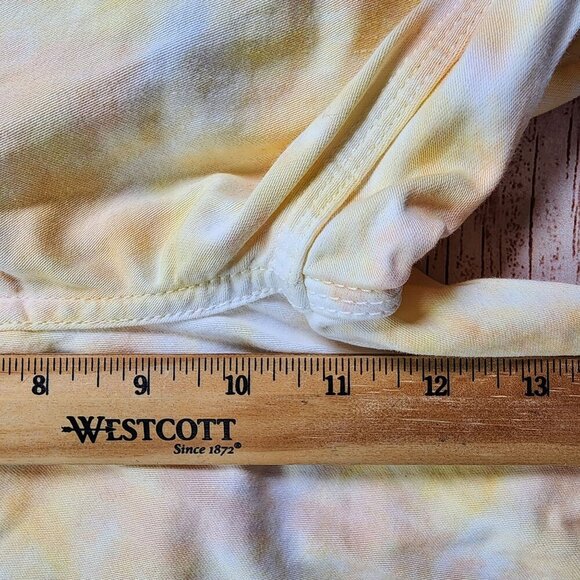 Levis Tie-Dye Jeans Size 32x30 Yellow & Orange Cotton Casual Relaxed F - Picture 12 of 15